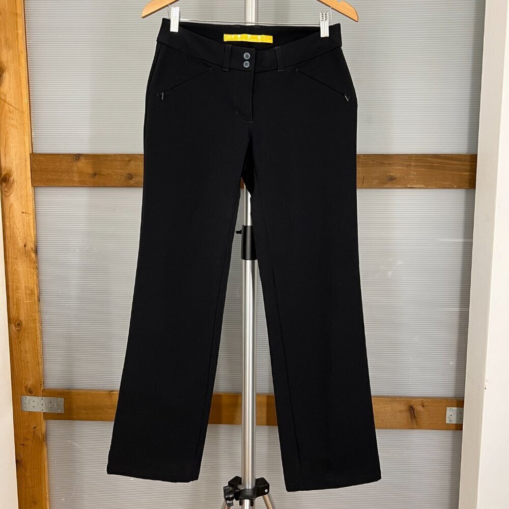 Lole Black Stretch Travel Hiking Bootcut Pant Sz 6